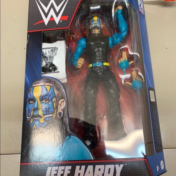 New! WWE Elite Collection “Jeff Hardy” Figure by Mattel - Picture 5 of 11
